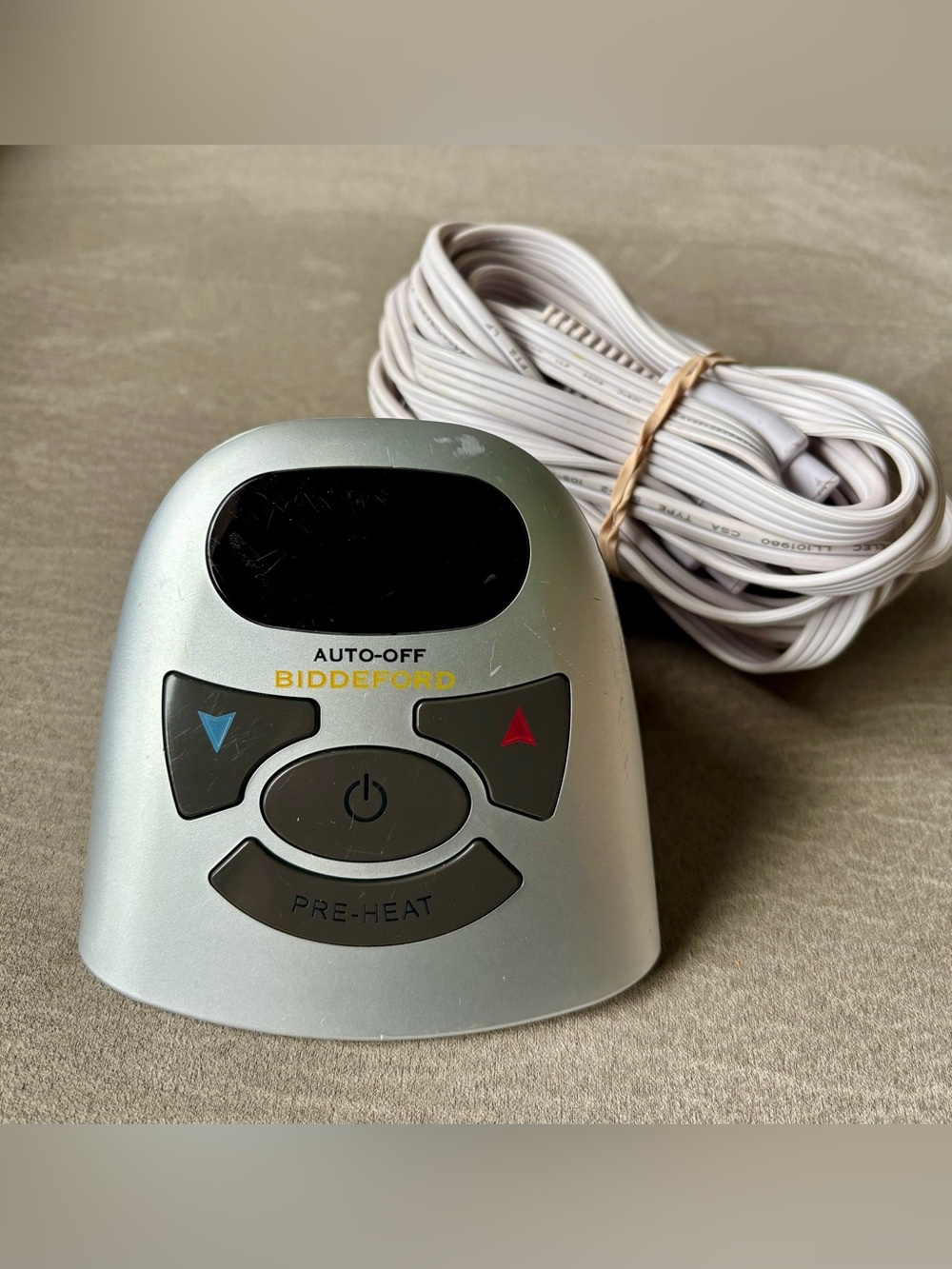 Biddeford TC16B0 Electric Blanket Controller 4 Prong Cord Auto Off